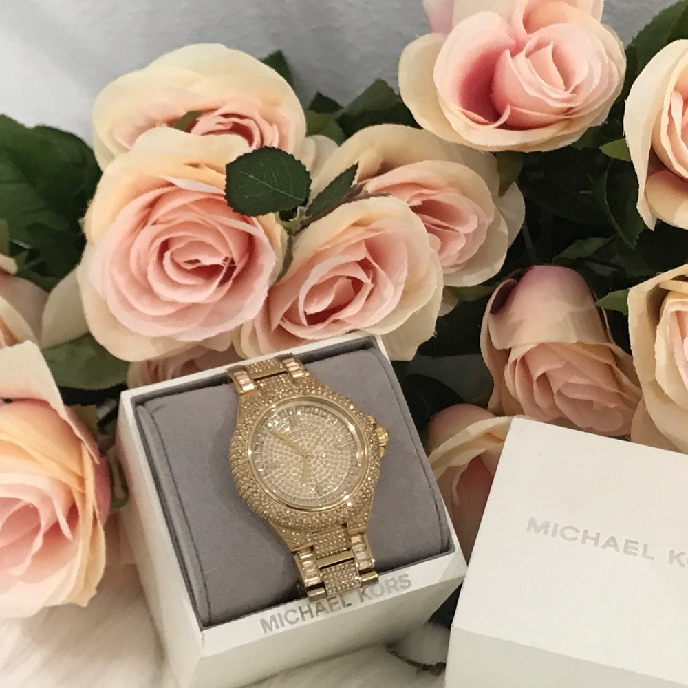 🌷Authentic MICHAEL KORS Gold Watch🌷 - Picture 1 of 8